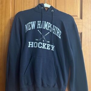 Navy Blue New Hampshire Hockey Hoodie